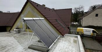 Sestavy na solární ohřev vody