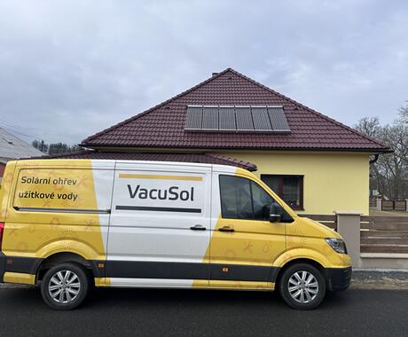 Reference Termický ohřev užitkové vody + přitápění