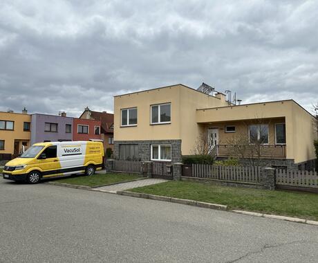 Reference Teplá voda ze slunce: Solární systém pro domácnost ve Velké Bíteši